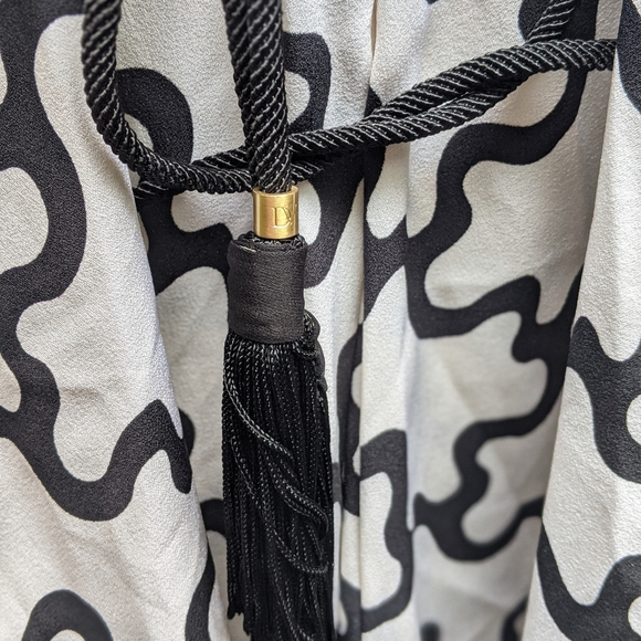 NWT Perfect  Damiana  Dress in Clouds White Diane Von Furstenberg Silk Dress - Picture 10 of 15